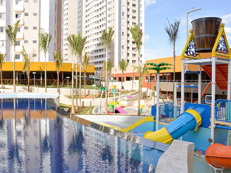 Solar Das Aguas Park Resort - Proximo Ao Thermas Dos Laranjais Olímpia 外观 照片